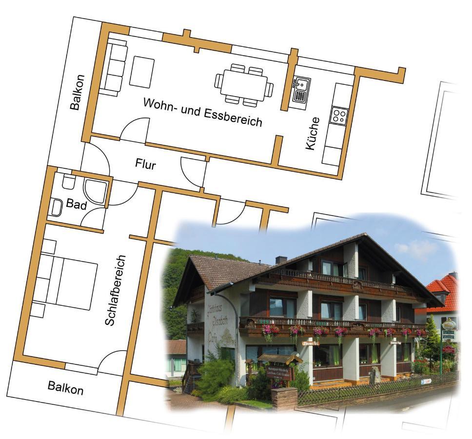 Gaestehaus Elisabeth Poppenhausen Εξωτερικό φωτογραφία